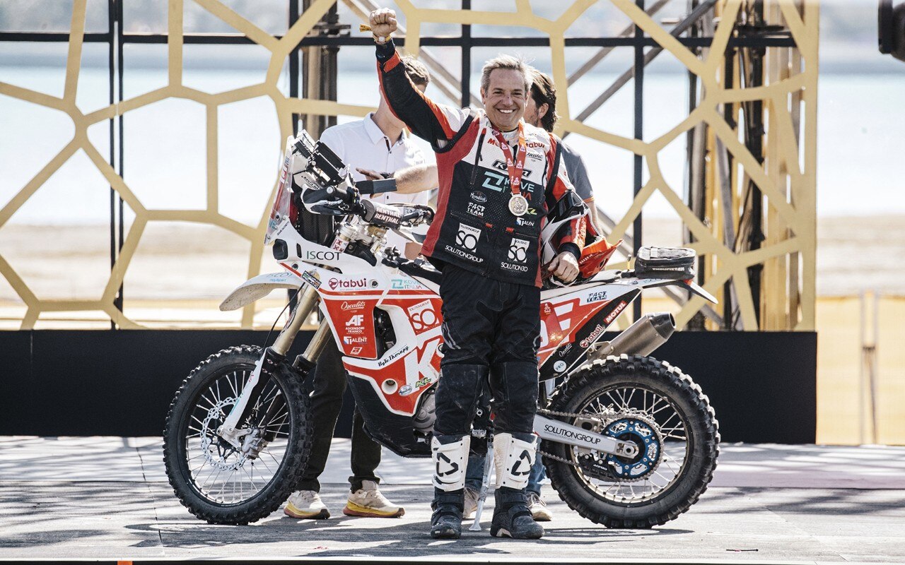 Cesare Zacchetti conclude la Dakar 2024 con la KOVE 450 Rally